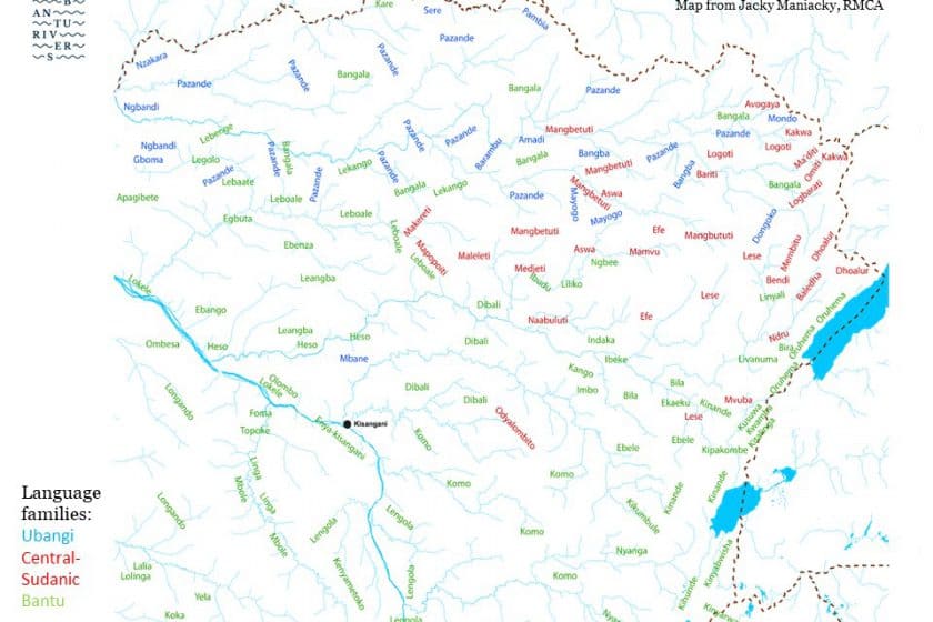 Map Languages of the Northeastern DRC